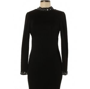 STUNNING Trina Turk Black Bodycon Cocktail Dress 8